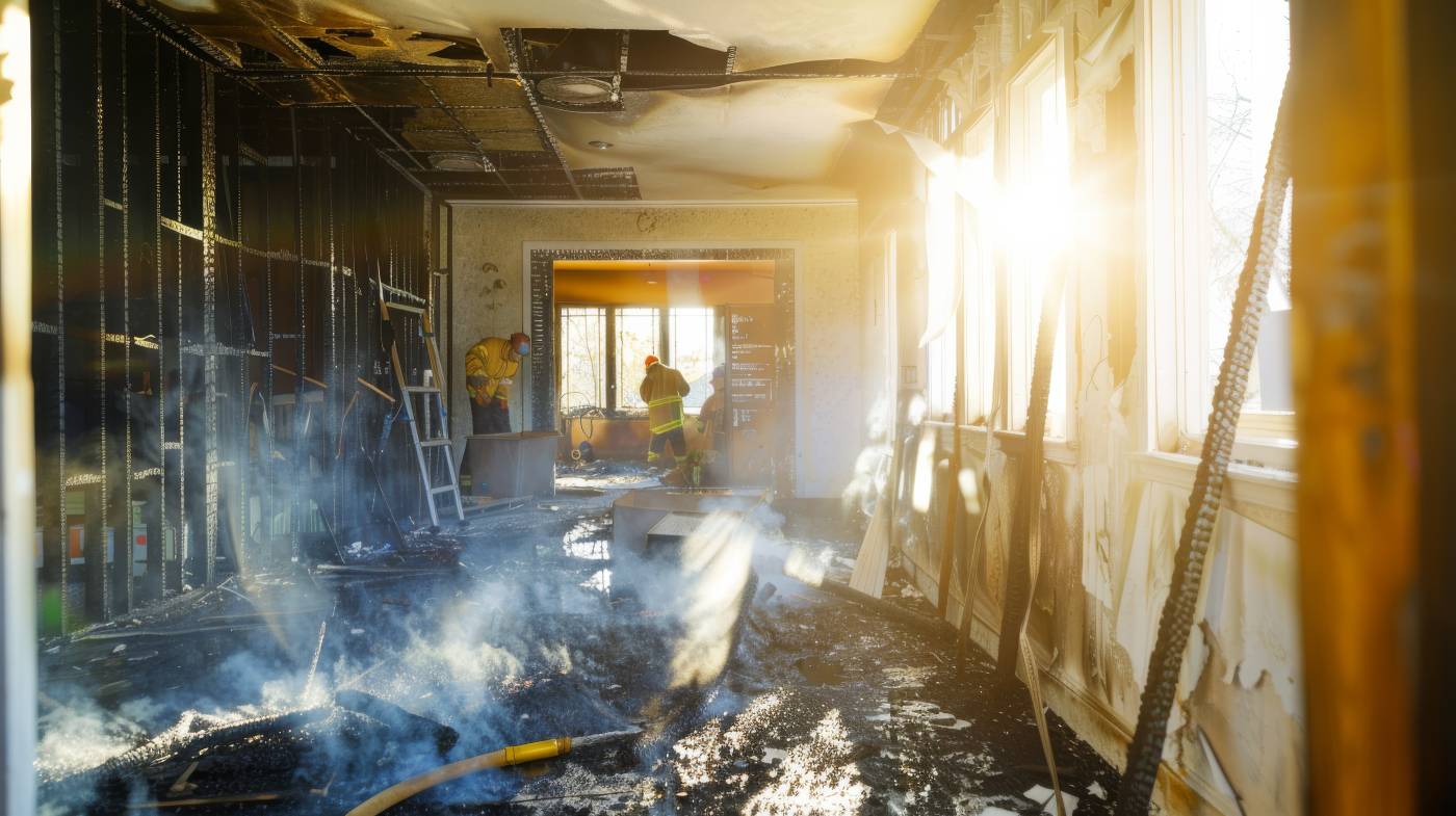 Fire Damage Restoration in Houston